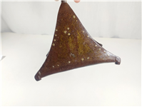 رکاب فولادی کلکسیونی قاجاری دستساز نقره کوب 